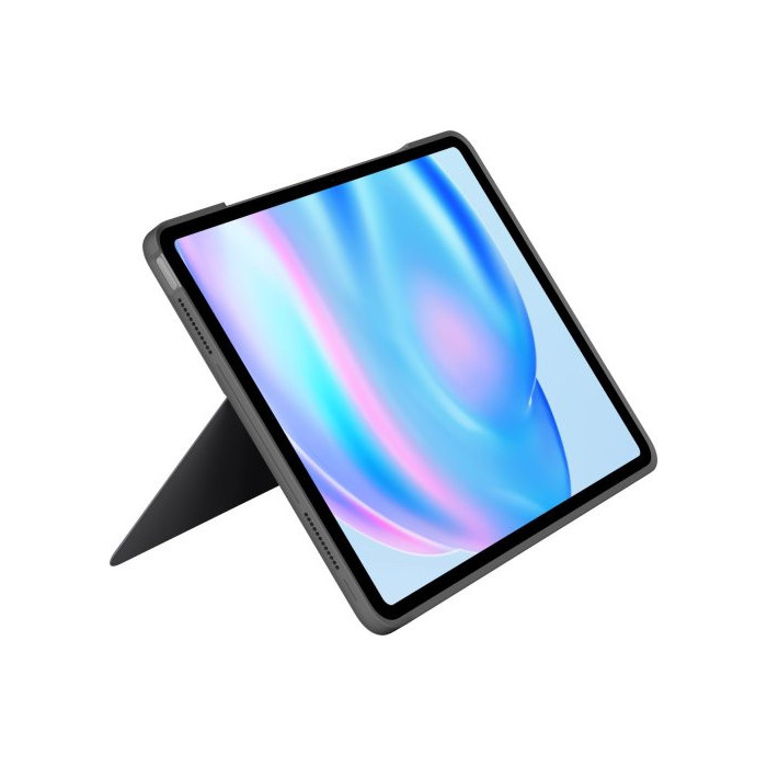 Etui z klawiaturą Logitech Combo Touch do iPad Air 13 M2 / M3 US - Szare
