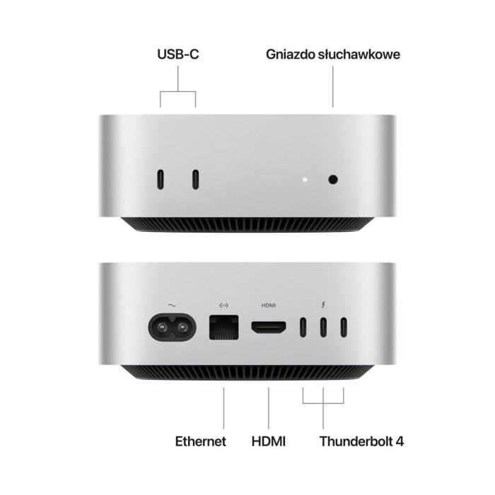 Apple Mac mini M4 10-core CPU 10-core GPU 16GB - 256GB