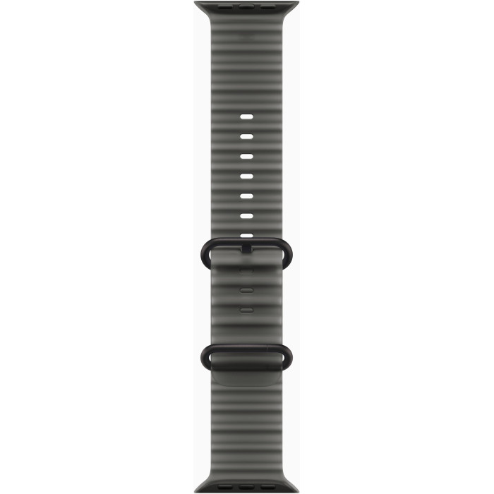 Apple Watch Ultra 4 GPS + Cellular 49mm Tytan Czarny + Pasek Ocean Półprzezroczysta Czerń