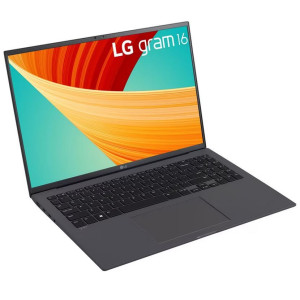 LG gram 16" (2023) | Intel Core i5-1340P | 16 GB RAM | 512 GB SSD | Szary
