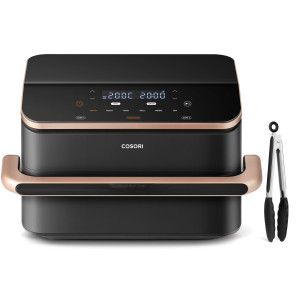 Air Fryer Frytkownica beztłuszczowa COSORI CAF-TF101S-AEUR Dual Blaze TwinFry Czarny 10L Wi-Fi