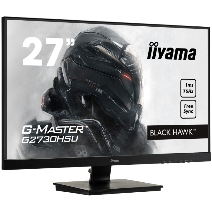 Monitor iiyama G-MASTER G2730HSU-B1 27" BLACK HAWK 27” 1ms FullHD Free Sync