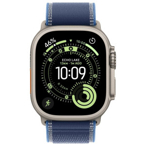 Apple Watch Ultra 3 GPS + Cellular 49mm koperta Tytanowa Naturalny + opaska Trail S/M