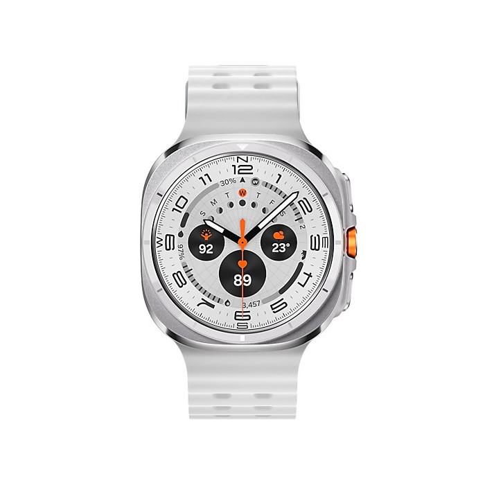 Samsung Galaxy Watch Ultra LTE 47mm Tytanowy Biały, pasek biały