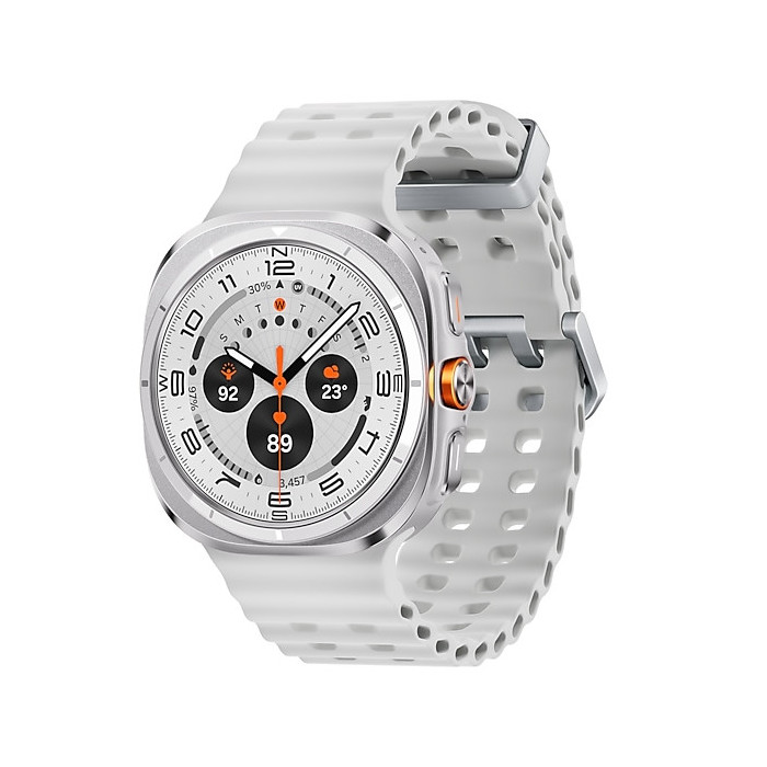 Samsung Galaxy Watch Ultra LTE 47mm Tytanowy Biały, pasek biały