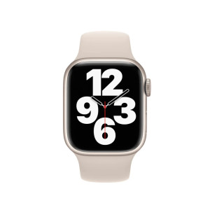 Apple Watch Series 7 GPS 41mm Księżycowa Poświata Starlight Sport Band