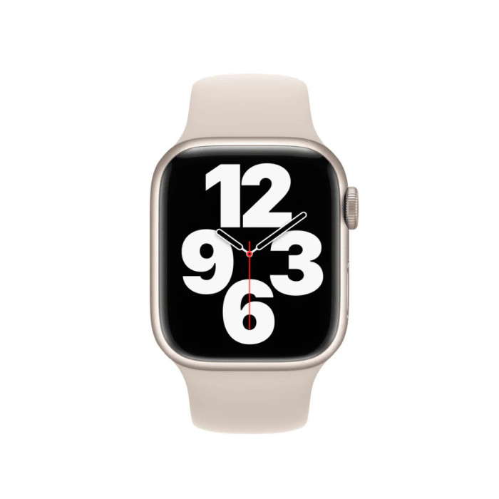 Apple Watch Series 7 GPS 41mm Księżycowa Poświata Starlight Sport Band