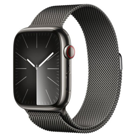 Apple Watch 9 GPS + Cellular 45mm Grafitowy Graphite Stainless Steel Band