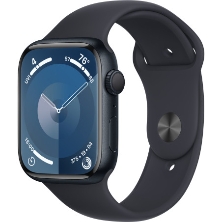 Apple Watch Series 9 GPS 45 mm Północ Midnight Sport Band