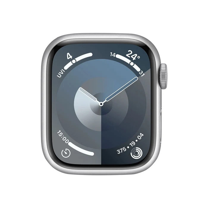 Apple Watch Series 9 GPS + Cellular 45 mm Srebrny bez paska