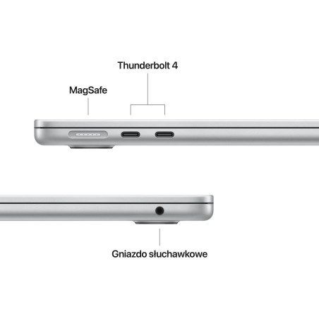 Laptop Apple MacBook Air 2026 13.6" M5 24GB RAM 1TB SSD – Srebrny