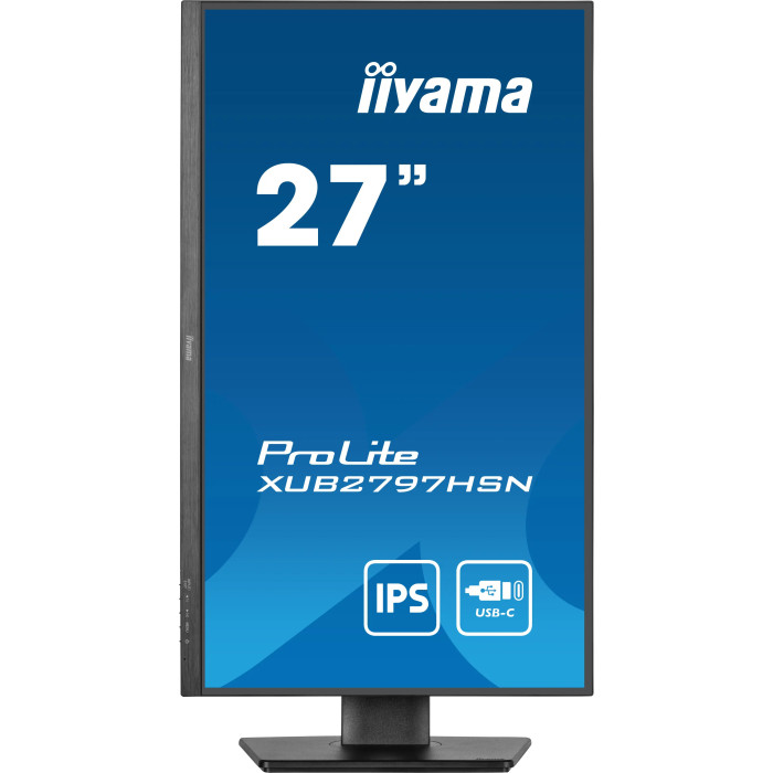 Monitor iiyama ProLite XUB2797HSN-B1 27" IPS Full HD 100Hz USB-C Dock