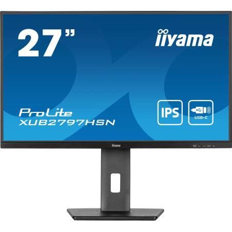 Monitor iiyama ProLite XUB2797HSN-B1 27" IPS Full HD 100Hz USB-C Dock