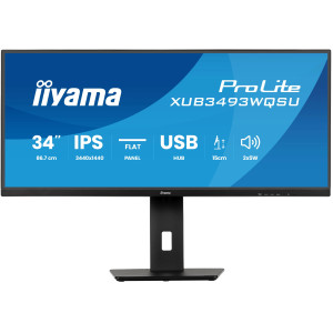 Monitor iiyama ProLite XUB3493WQSU-B5 34" UWQHD IPS 75Hz