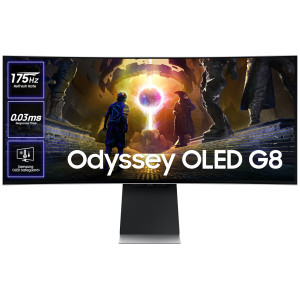 Monitor Samsung Odyssey OLED G8 LS34DG850SUXDU 34" QD-OLED UWQHD 175Hz