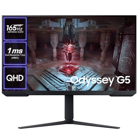Monitor Samsung Odyssey G5 LS27CG552EUXEN 27" VA Curved QHD 165Hz