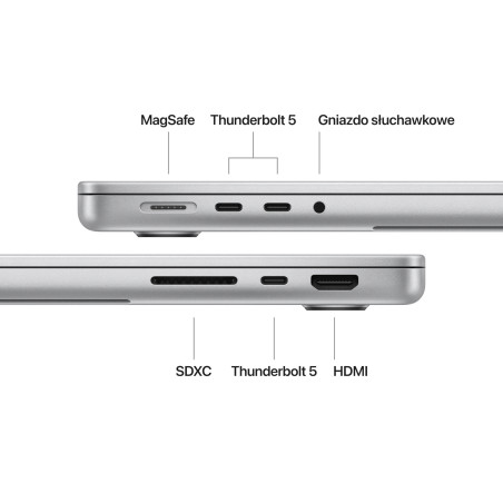 Apple MacBook Pro 16" M4 Max 36GB 1TB SSD - Srebrny