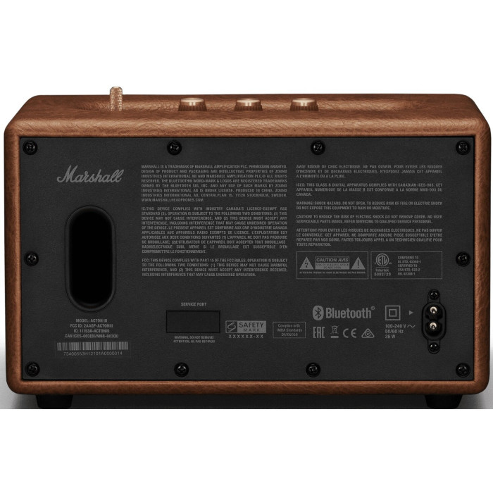 Marshall Acton III 60W – Brązowy